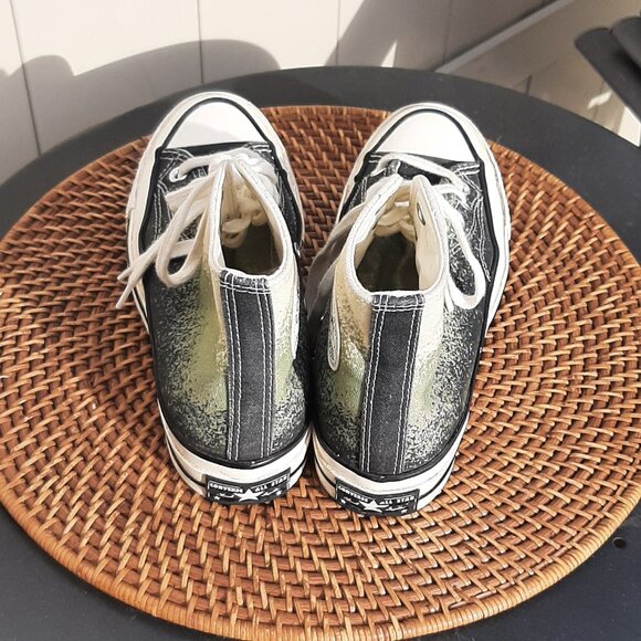 Converse Chuck Taylor 70 High Top Green Ombre Basketball Shoes Unisex W-7 M-5 - Picture 4 of 10